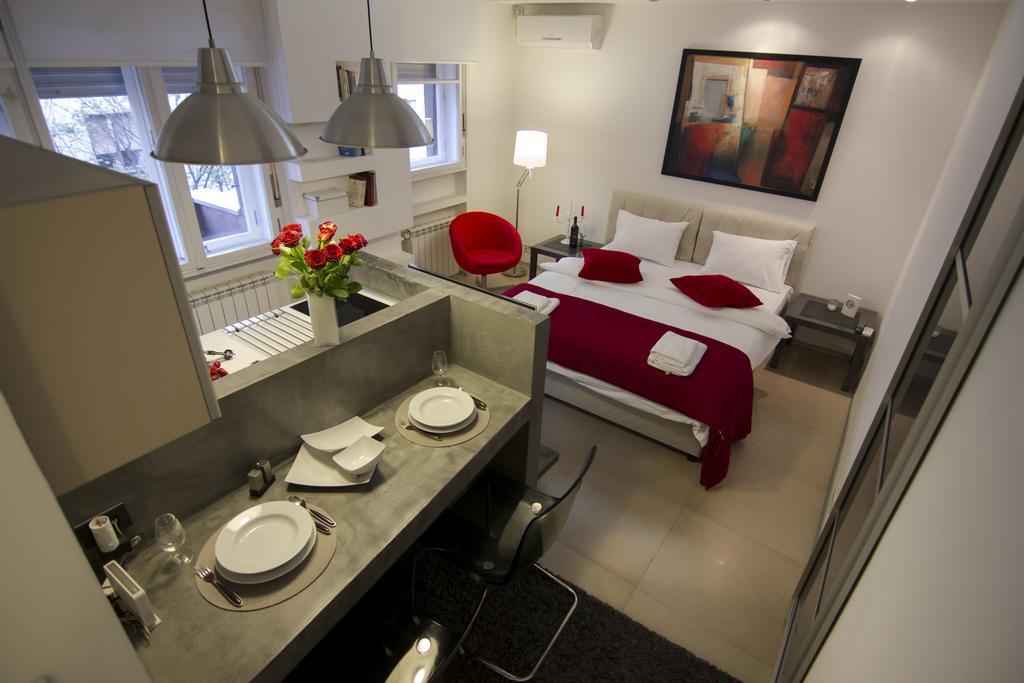 Studio Apartment Picasso Belgrado Buitenkant foto